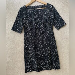 Kate Spade Saturday speckle shift dress